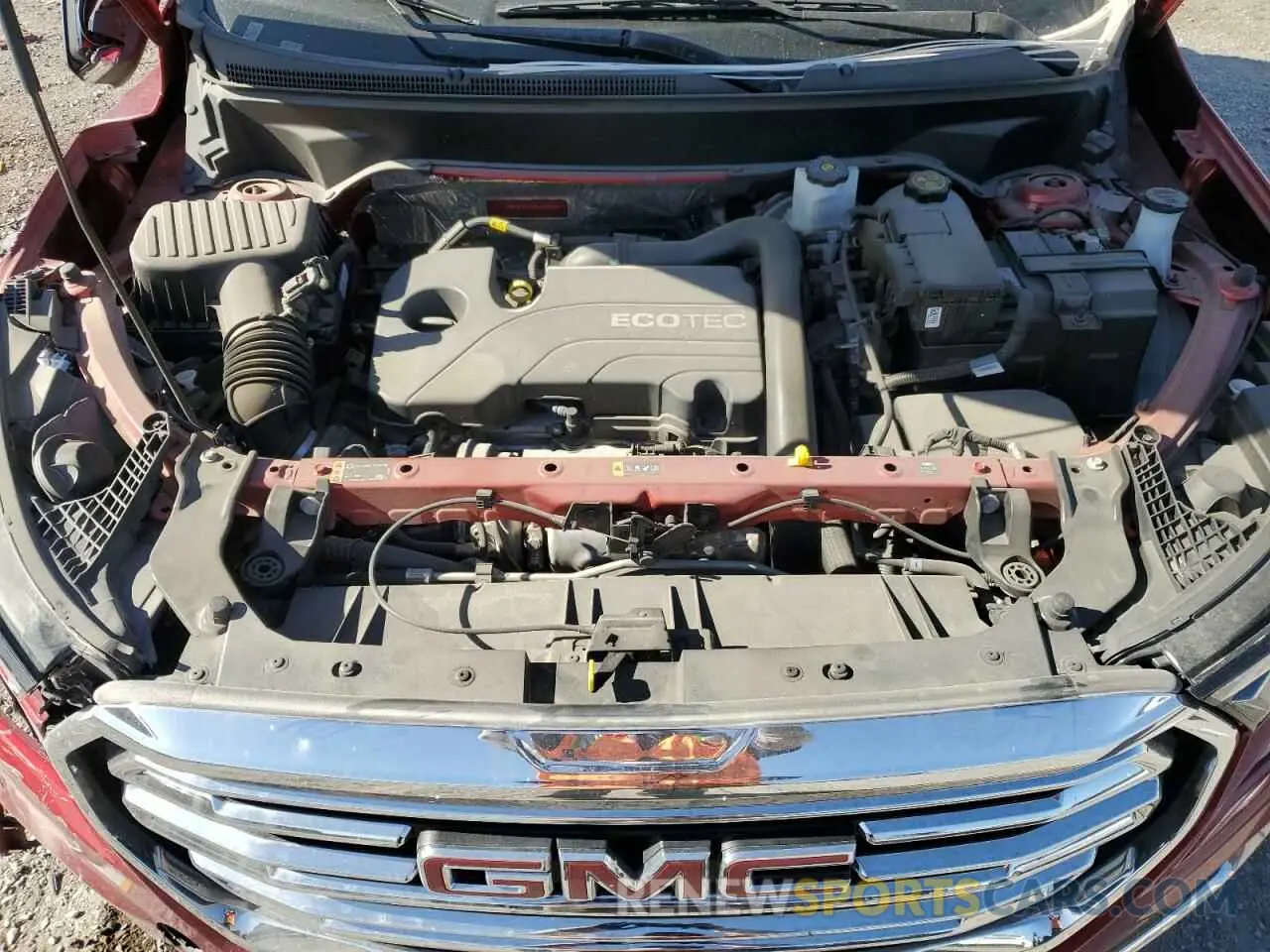 11 fotografías del automóvil dañado 3GKALPEV1NL205690 GMC TERRAIN 2022