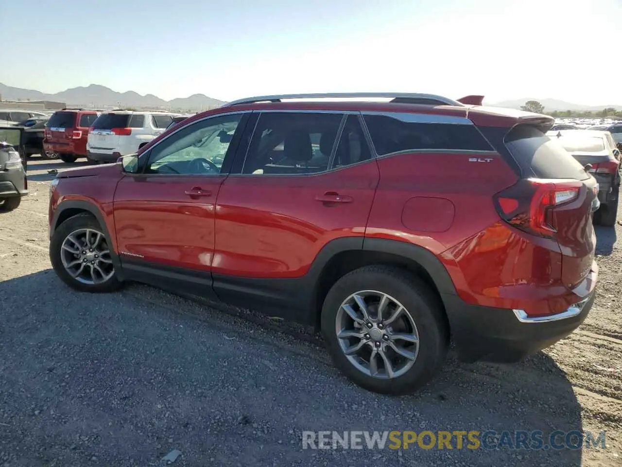 2 fotografías del automóvil dañado 3GKALPEV1NL205690 GMC TERRAIN 2022
