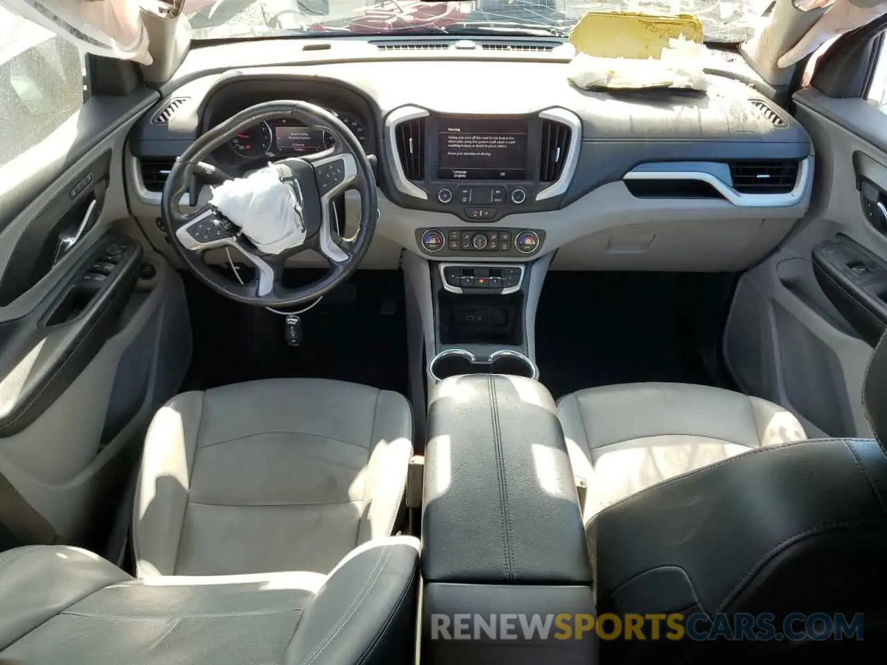 8 fotografías del automóvil dañado 3GKALPEV1NL205690 GMC TERRAIN 2022