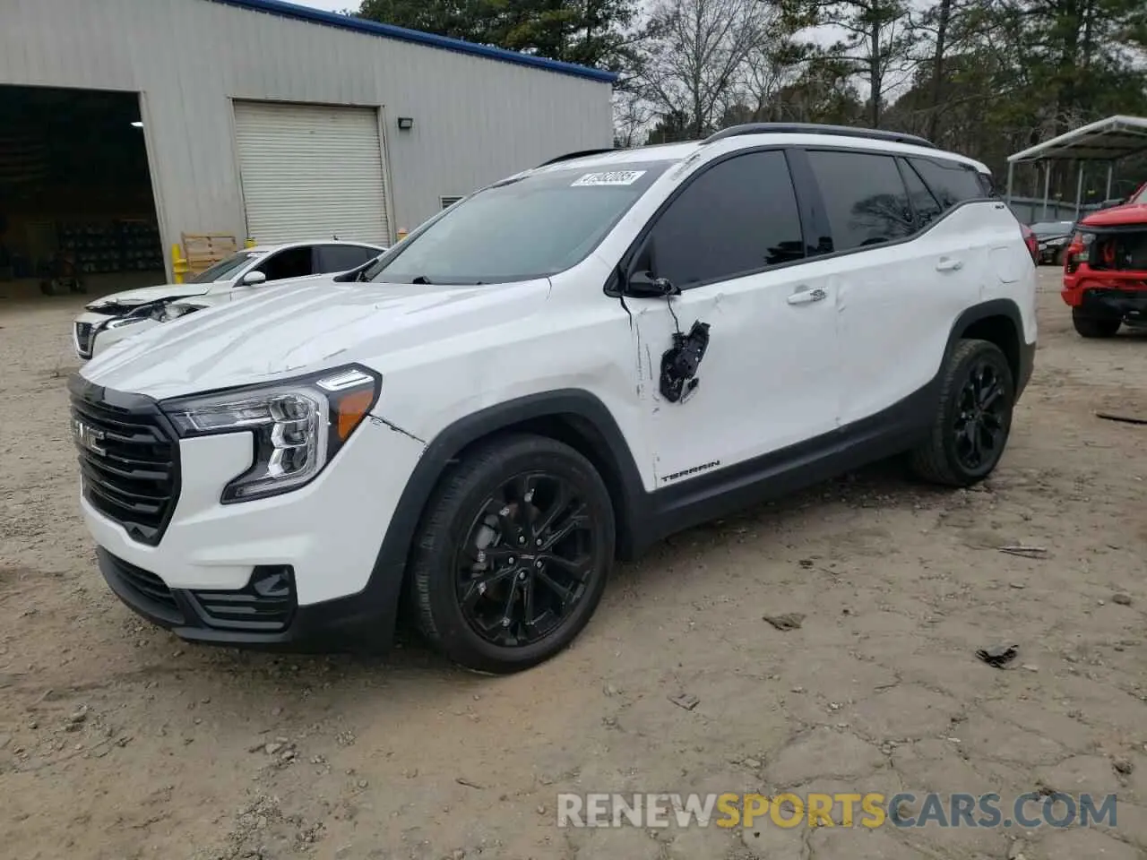 1 fotografías del automóvil dañado 3GKALPEV1NL206693 GMC TERRAIN 2022