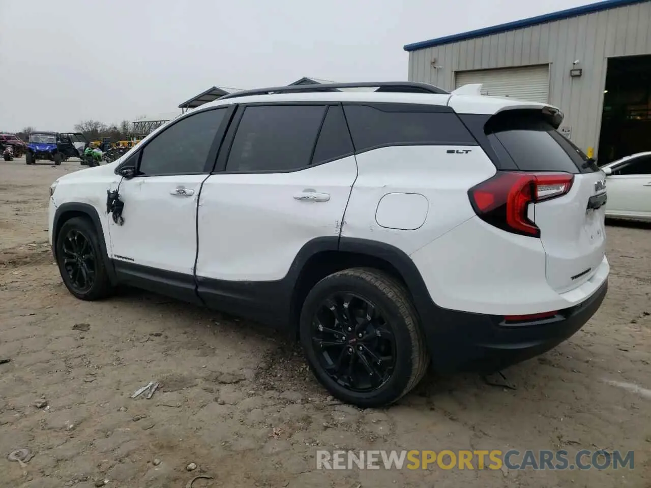 2 fotografías del automóvil dañado 3GKALPEV1NL206693 GMC TERRAIN 2022