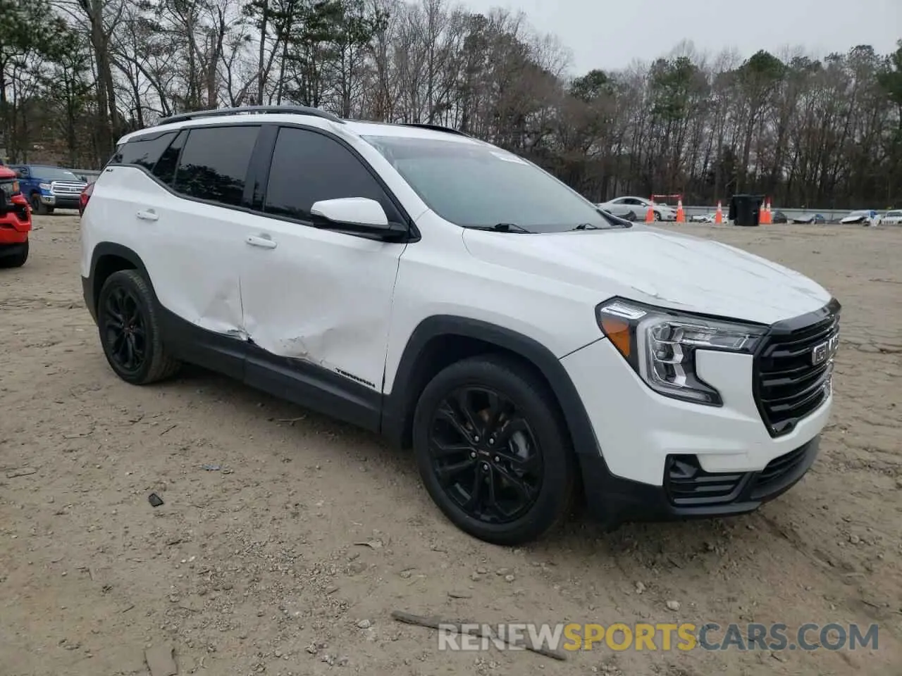 4 fotografías del automóvil dañado 3GKALPEV1NL206693 GMC TERRAIN 2022