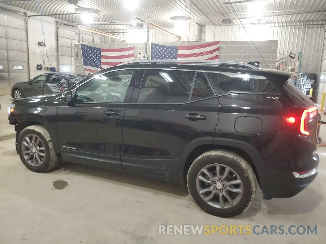 2 fotografías del automóvil dañado 3GKALPEV1NL311962 GMC TERRAIN 2022