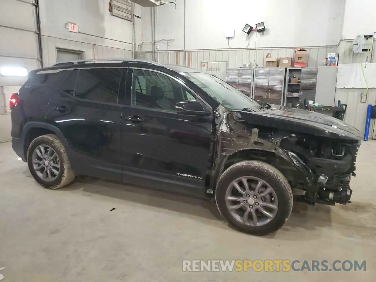 4 fotografías del automóvil dañado 3GKALPEV1NL311962 GMC TERRAIN 2022