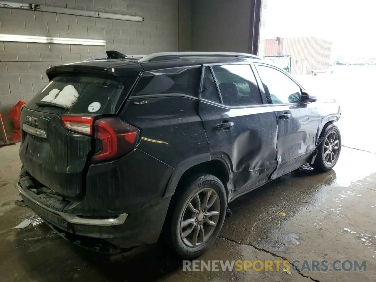 3 fotografías del automóvil dañado 3GKALPEV4NL101114 GMC TERRAIN 2022