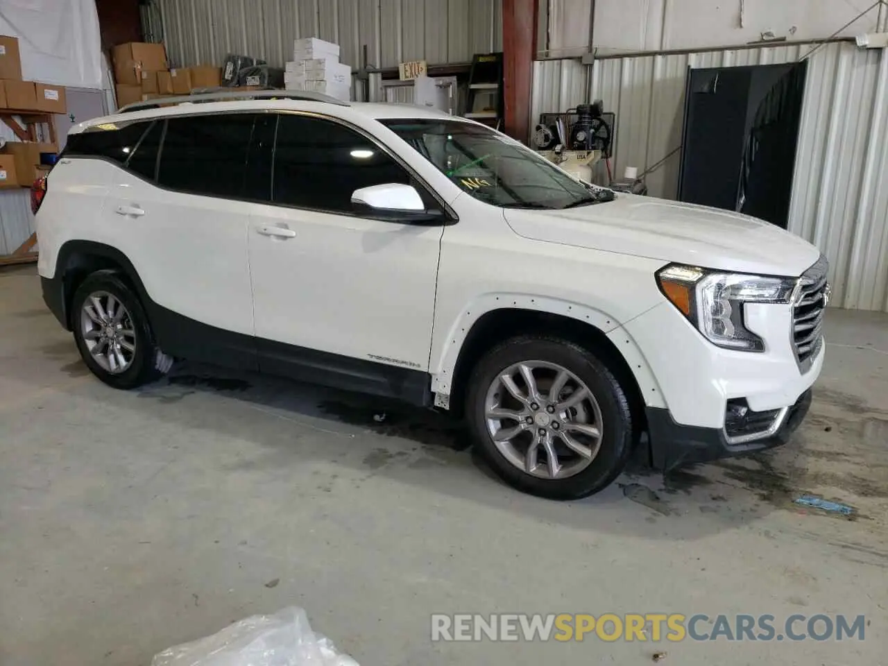 4 fotografías del automóvil dañado 3GKALPEV4NL102716 GMC TERRAIN 2022