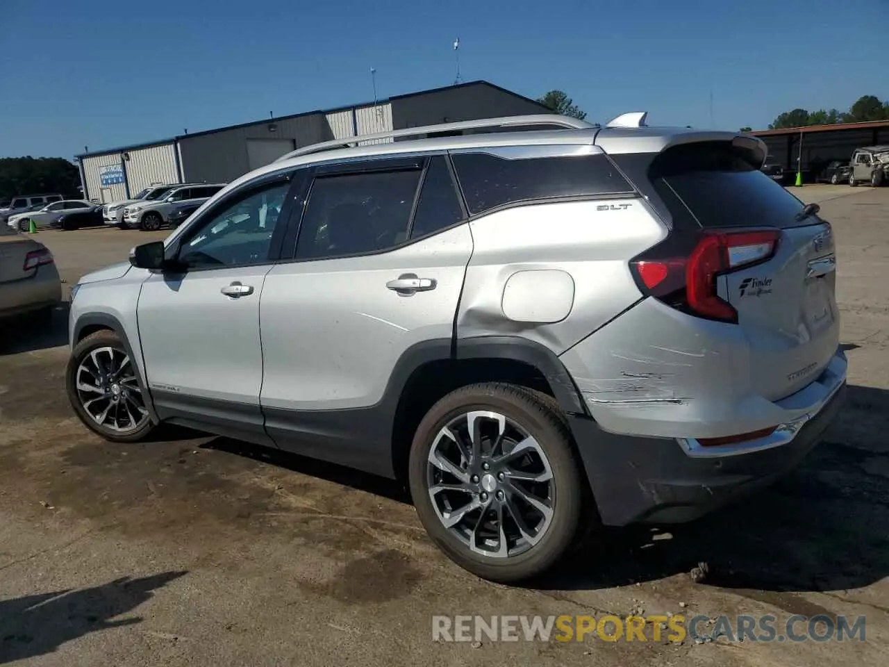 2 fotografías del automóvil dañado 3GKALPEV4NL107205 GMC TERRAIN 2022