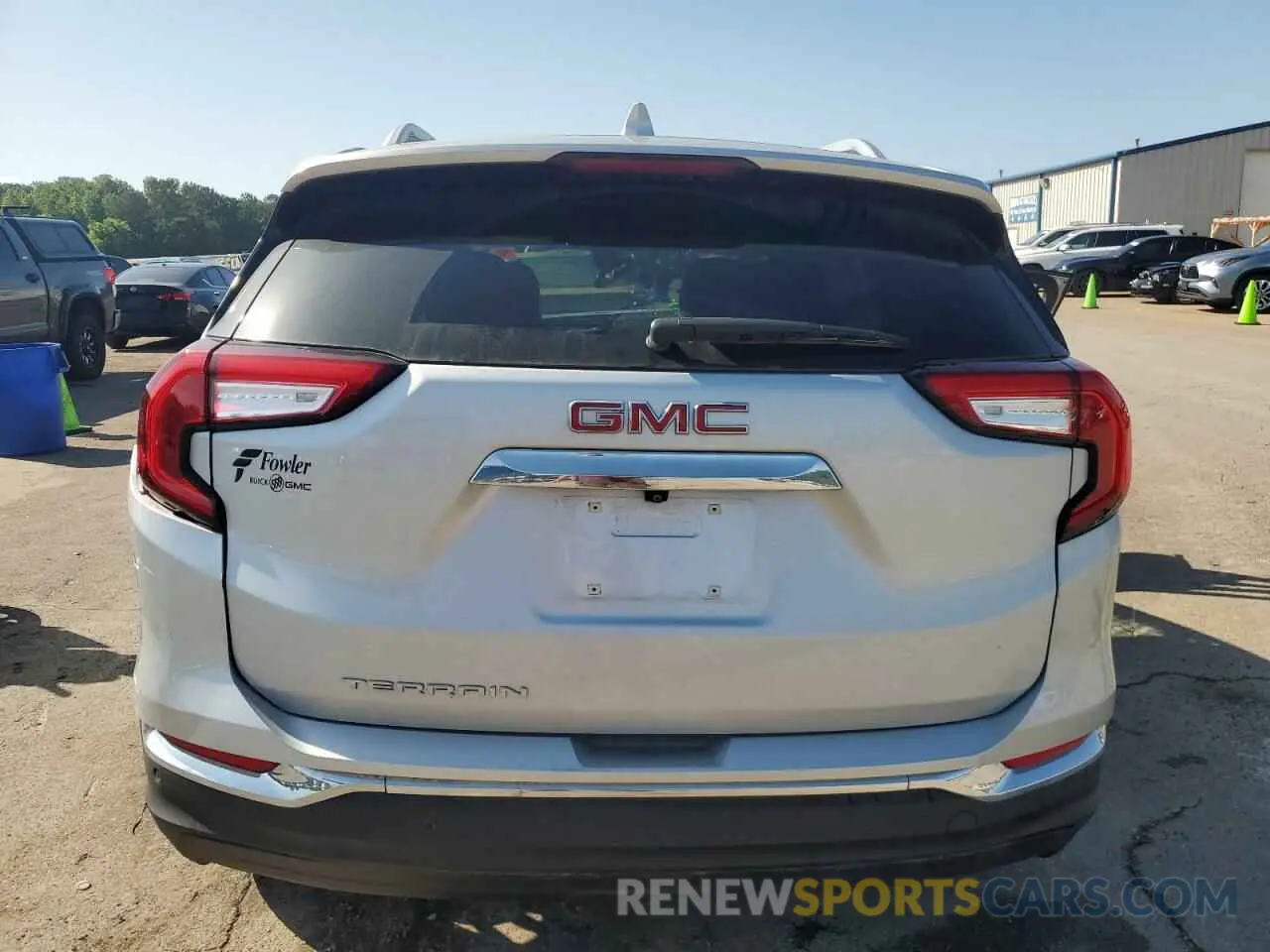 6 fotografías del automóvil dañado 3GKALPEV4NL107205 GMC TERRAIN 2022