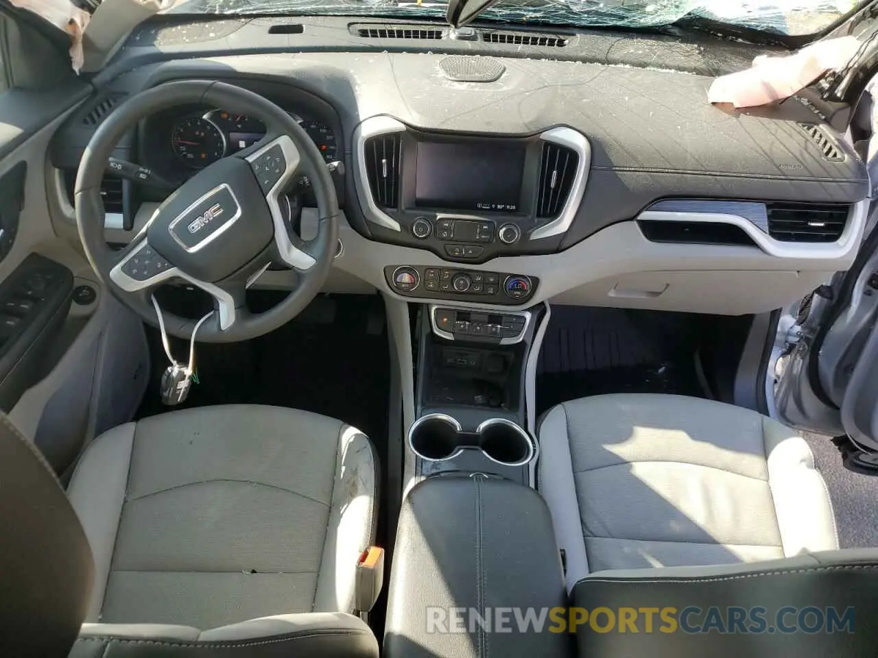 8 fotografías del automóvil dañado 3GKALPEV4NL107205 GMC TERRAIN 2022