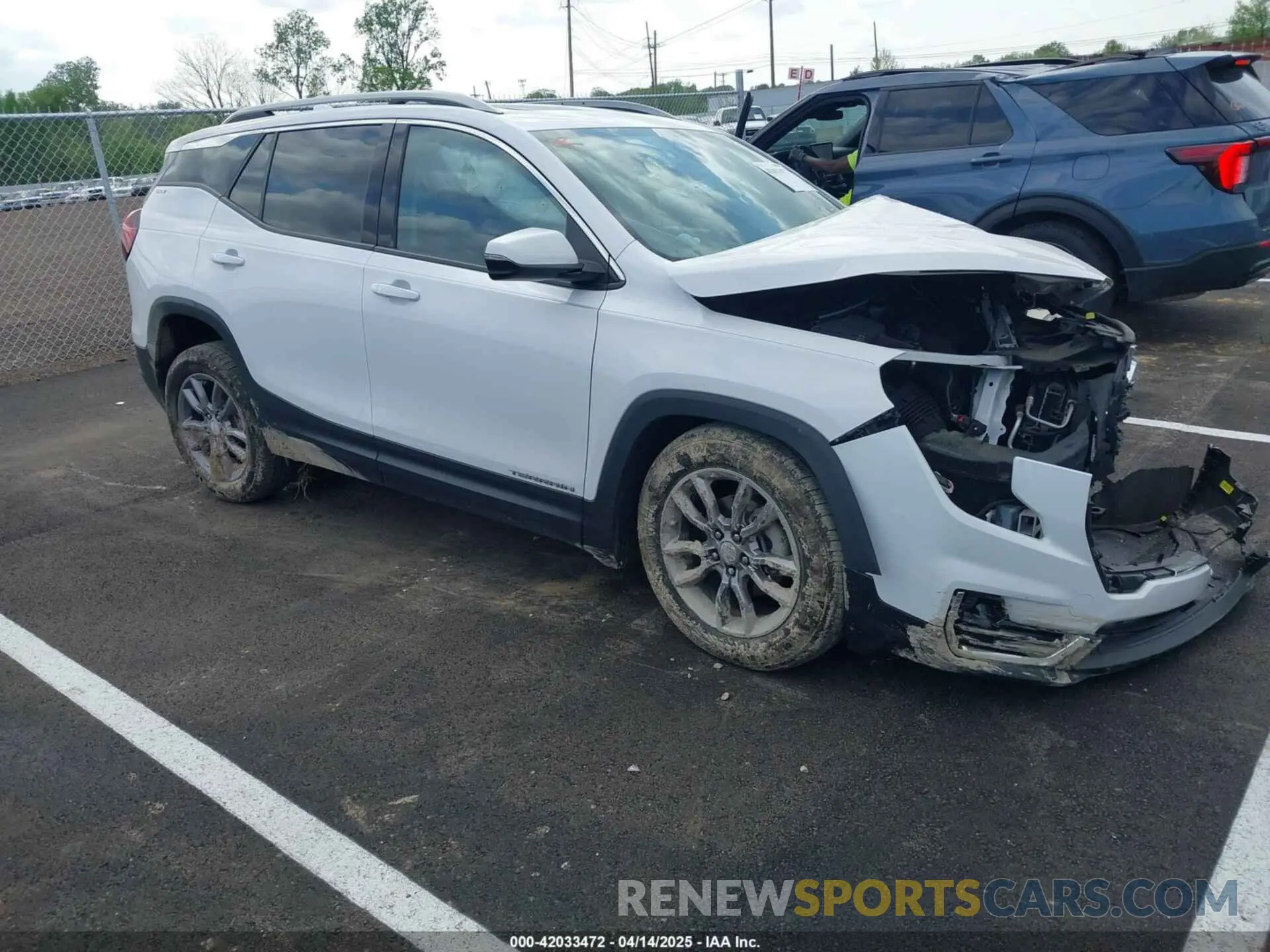 1 fotografías del automóvil dañado 3GKALPEV4NL110119 GMC TERRAIN 2022