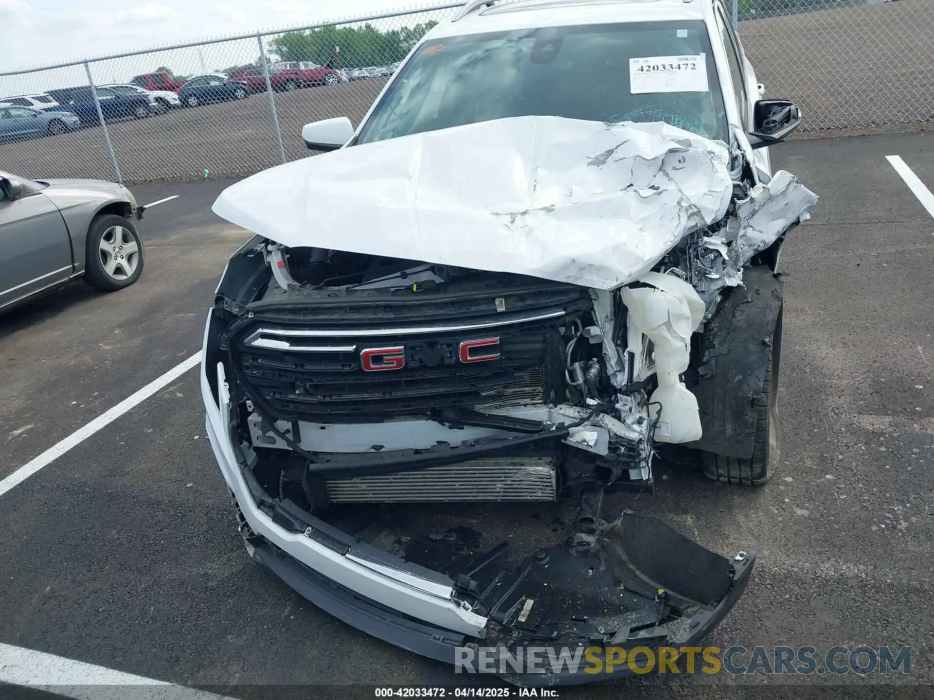 11 fotografías del automóvil dañado 3GKALPEV4NL110119 GMC TERRAIN 2022