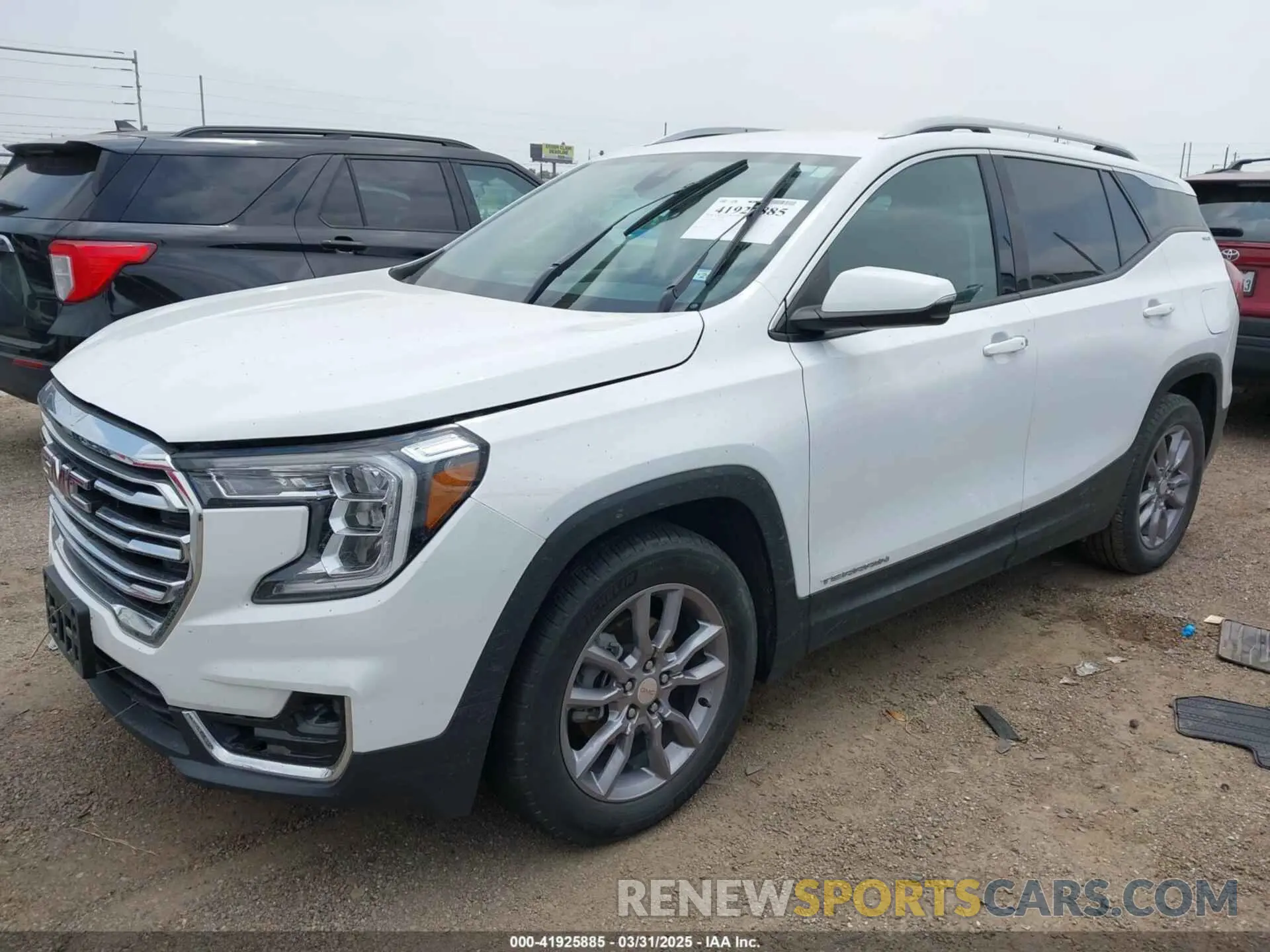 2 fotografías del automóvil dañado 3GKALPEV4NL144092 GMC TERRAIN 2022