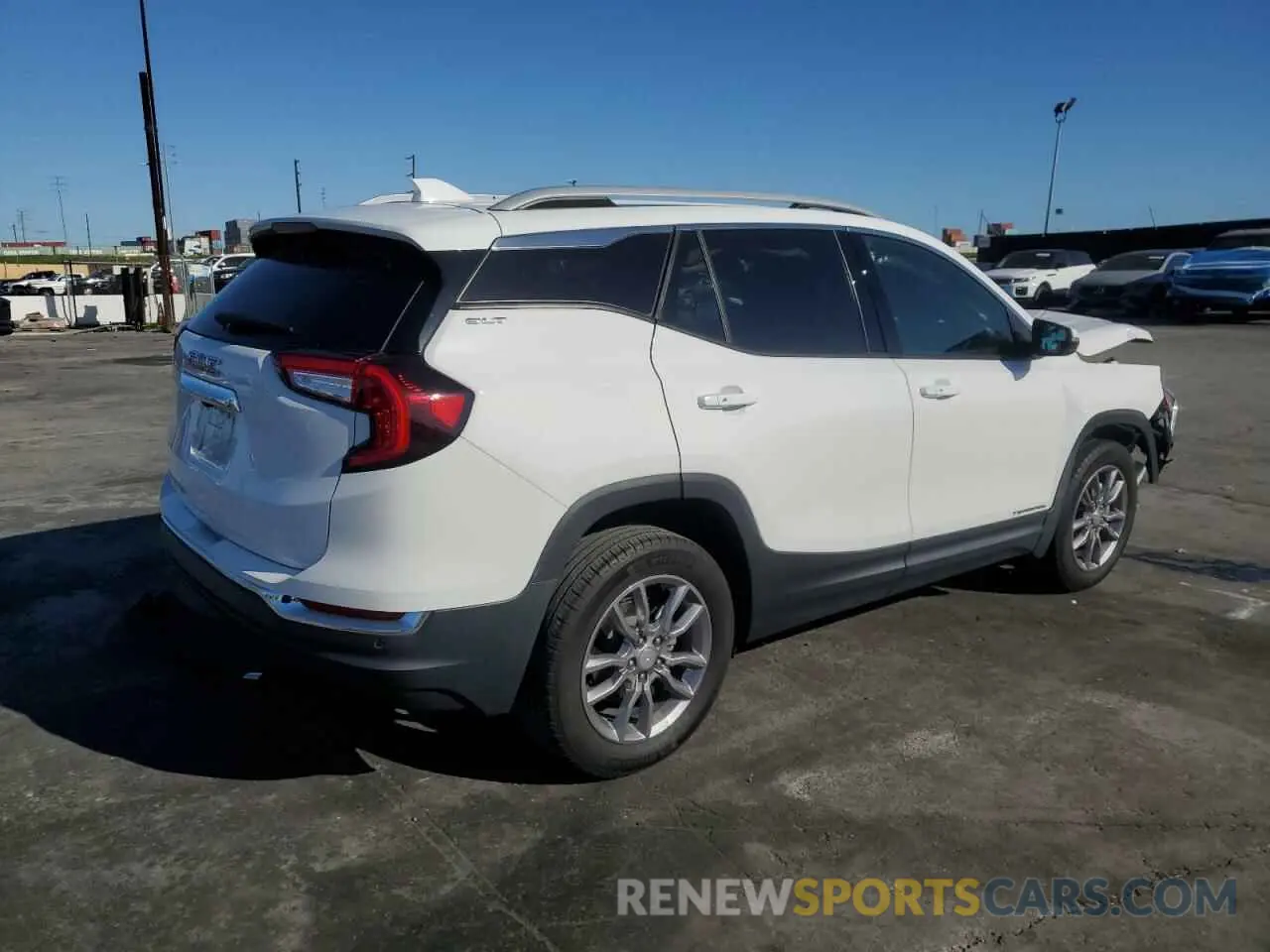 3 fotografías del automóvil dañado 3GKALPEV4NL158185 GMC TERRAIN 2022