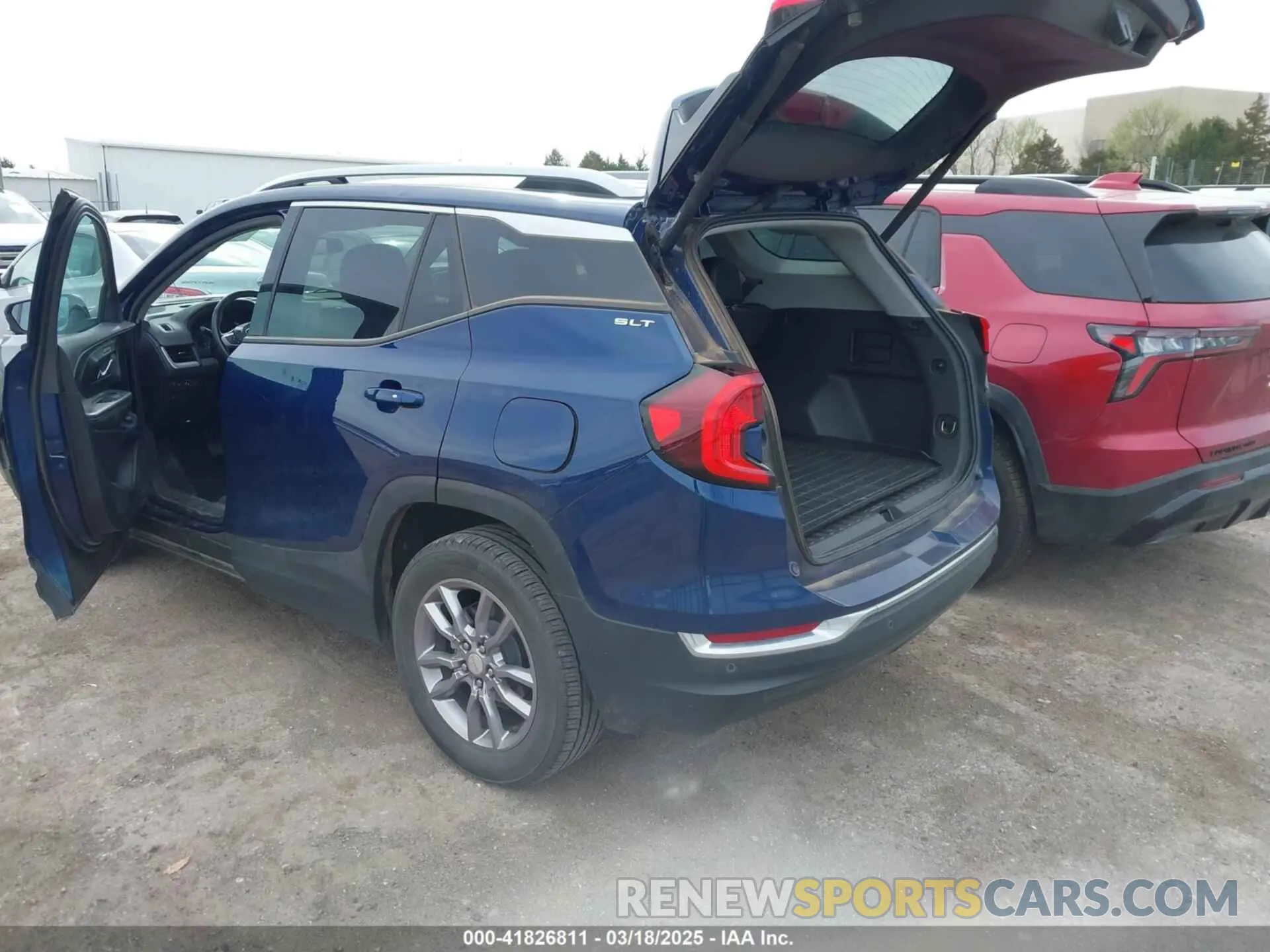 3 fotografías del automóvil dañado 3GKALPEV4NL282506 GMC TERRAIN 2022