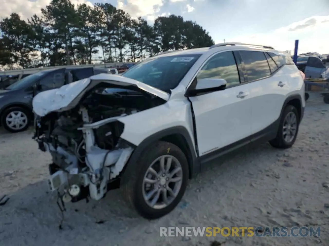 1 fotografías del automóvil dañado 3GKALPEV5NL101994 GMC TERRAIN 2022