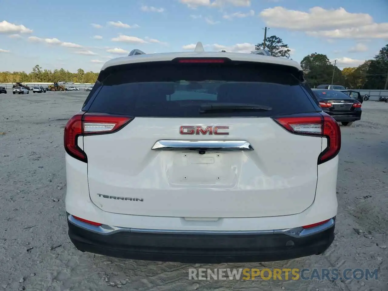 6 fotografías del automóvil dañado 3GKALPEV5NL101994 GMC TERRAIN 2022