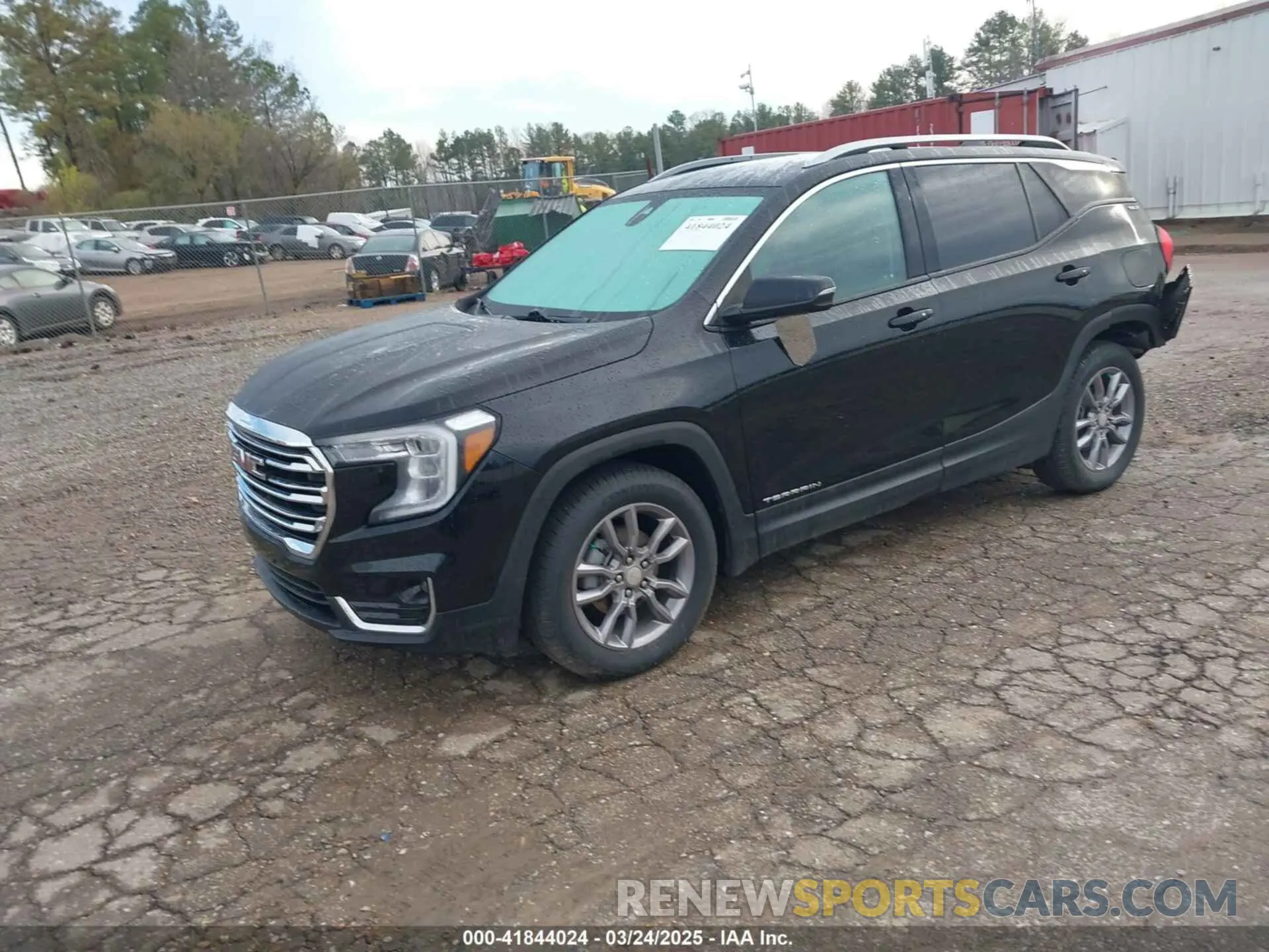 2 fotografías del automóvil dañado 3GKALPEV7NL271077 GMC TERRAIN 2022