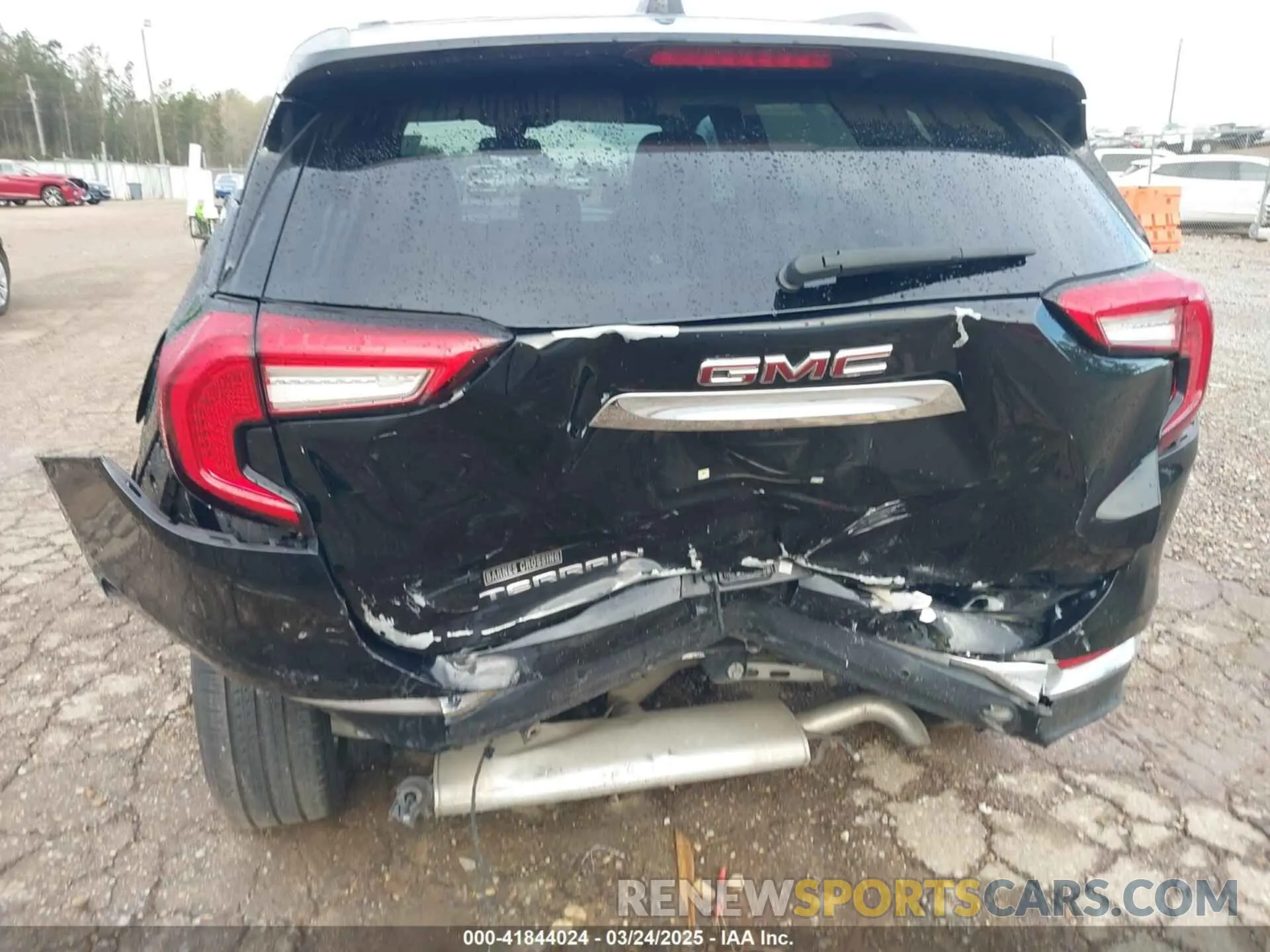 6 fotografías del automóvil dañado 3GKALPEV7NL271077 GMC TERRAIN 2022