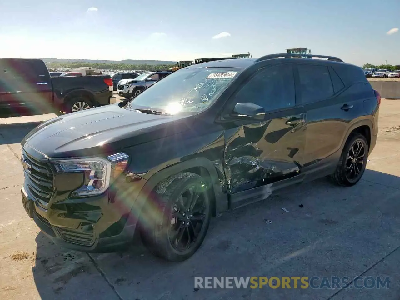 1 fotografías del automóvil dañado 3GKALPEV8NL292374 GMC TERRAIN 2022