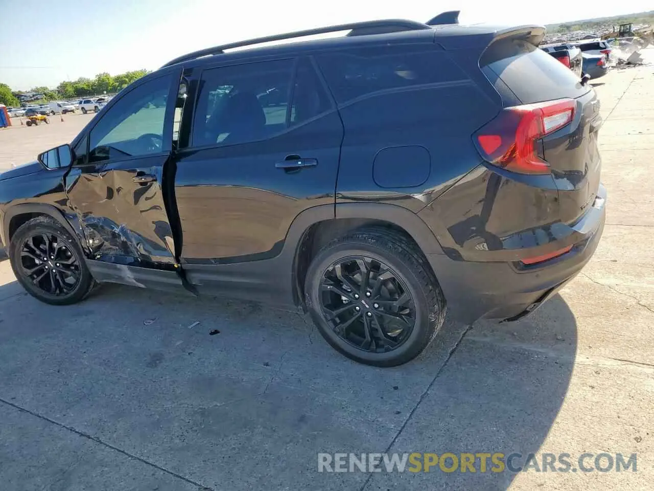 2 fotografías del automóvil dañado 3GKALPEV8NL292374 GMC TERRAIN 2022