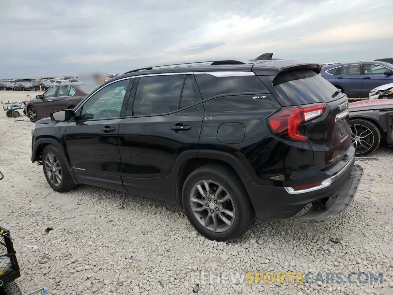2 fotografías del automóvil dañado 3GKALPEV9NL179789 GMC TERRAIN 2022
