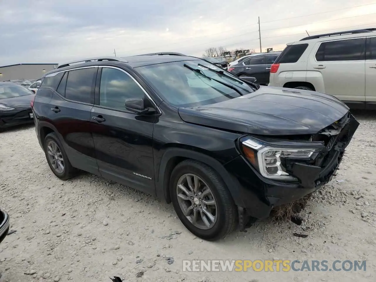 4 fotografías del automóvil dañado 3GKALPEV9NL179789 GMC TERRAIN 2022