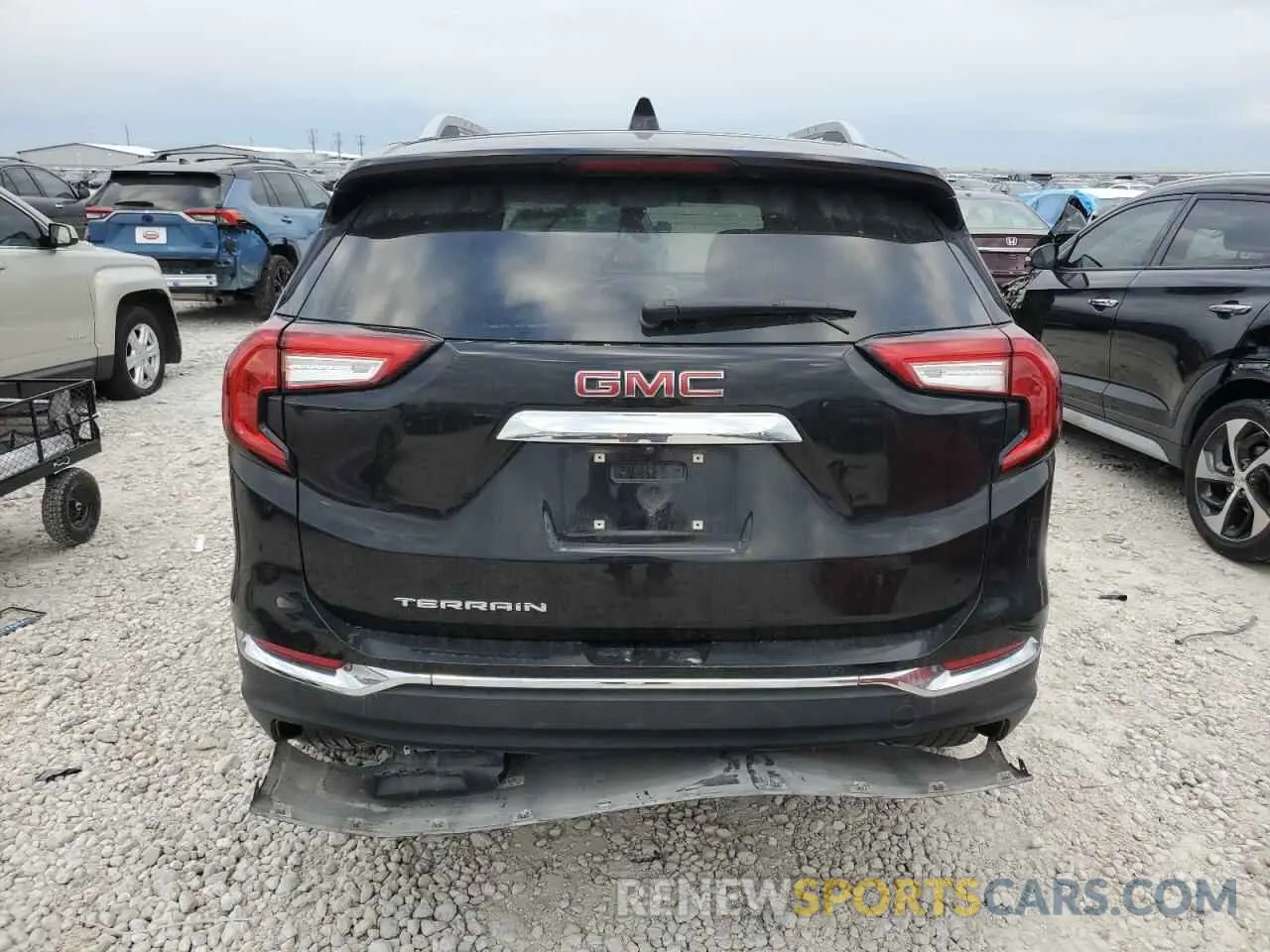 6 fotografías del automóvil dañado 3GKALPEV9NL179789 GMC TERRAIN 2022