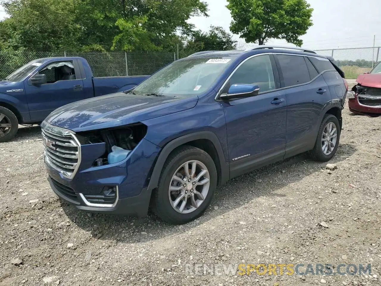 1 fotografías del automóvil dañado 3GKALPEV9NL209454 GMC TERRAIN 2022
