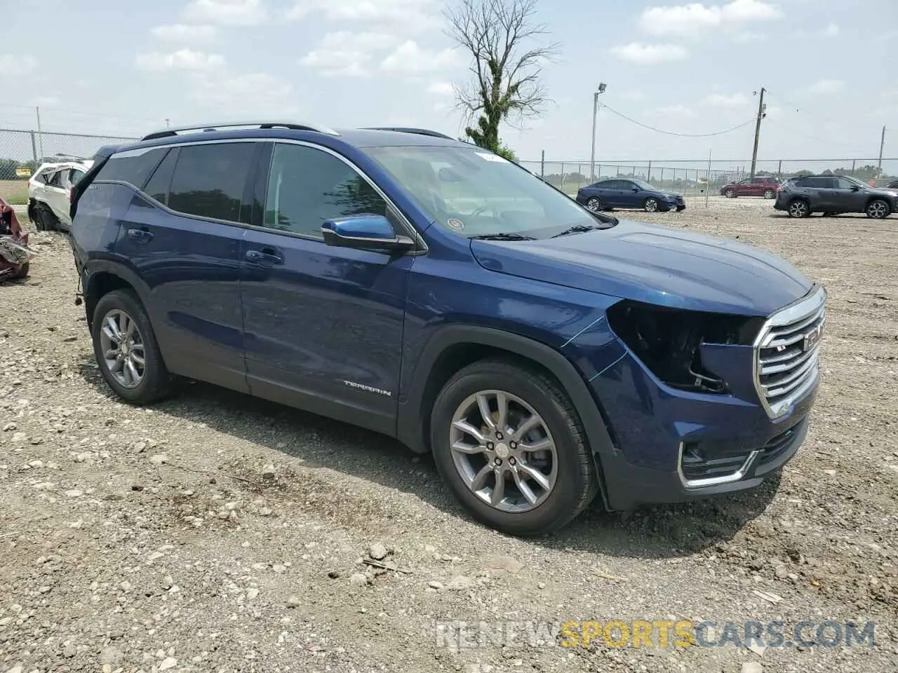 4 fotografías del automóvil dañado 3GKALPEV9NL209454 GMC TERRAIN 2022