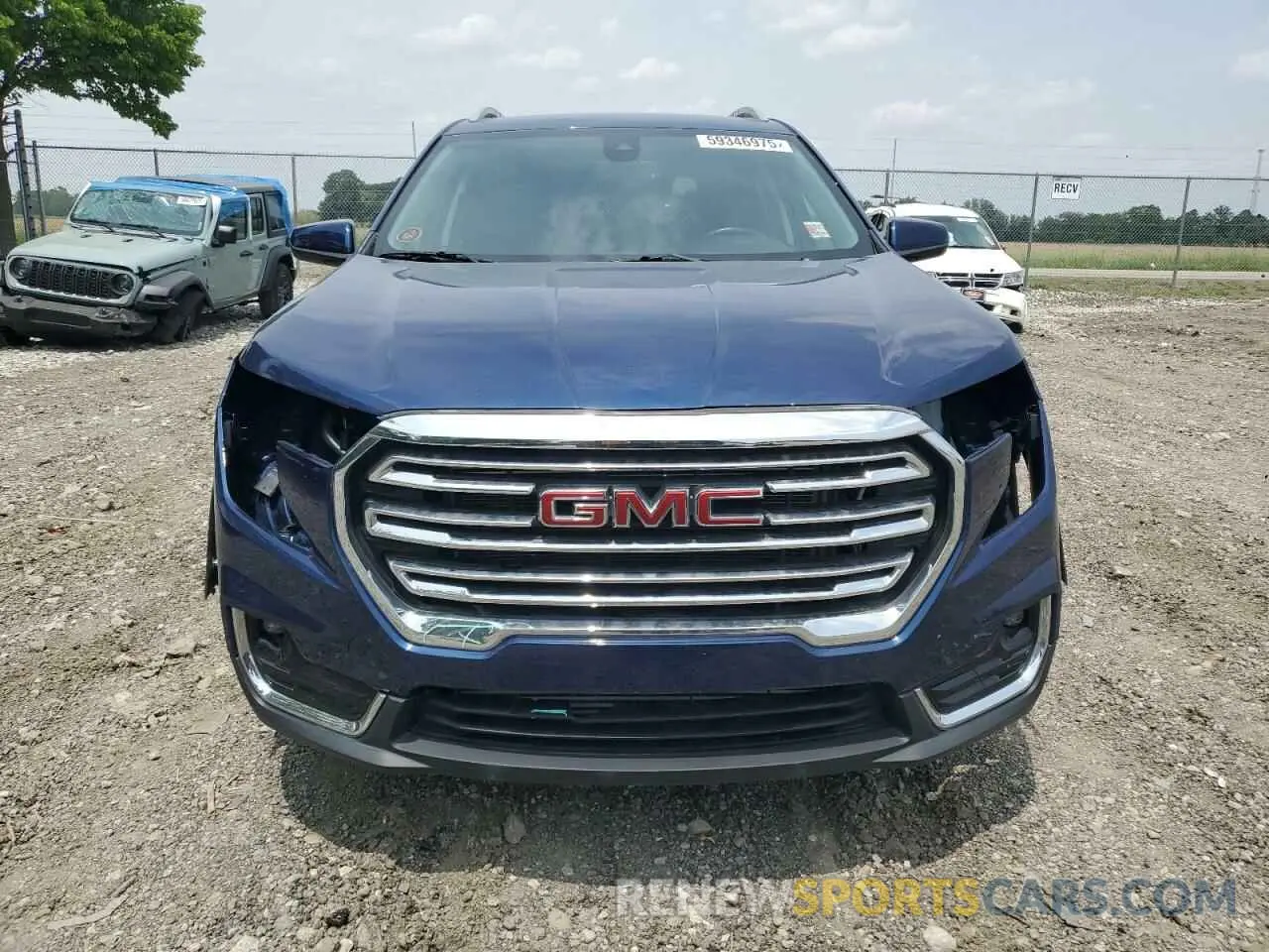 5 fotografías del automóvil dañado 3GKALPEV9NL209454 GMC TERRAIN 2022