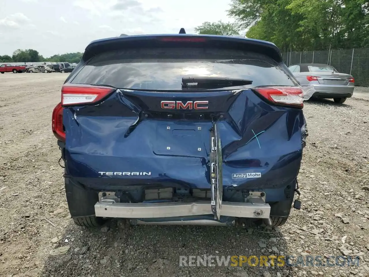6 fotografías del automóvil dañado 3GKALPEV9NL209454 GMC TERRAIN 2022