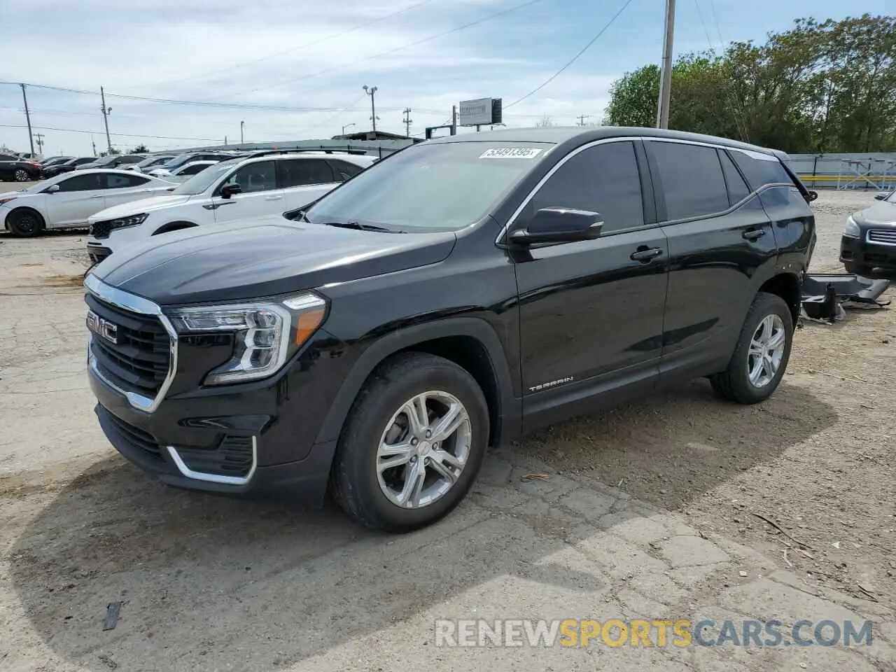 1 fotografías del automóvil dañado 3GKALTEV0NL111163 GMC TERRAIN 2022