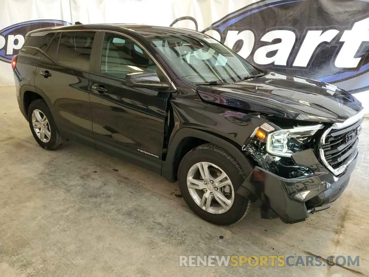 4 fotografías del automóvil dañado 3GKALTEV0NL149668 GMC TERRAIN 2022