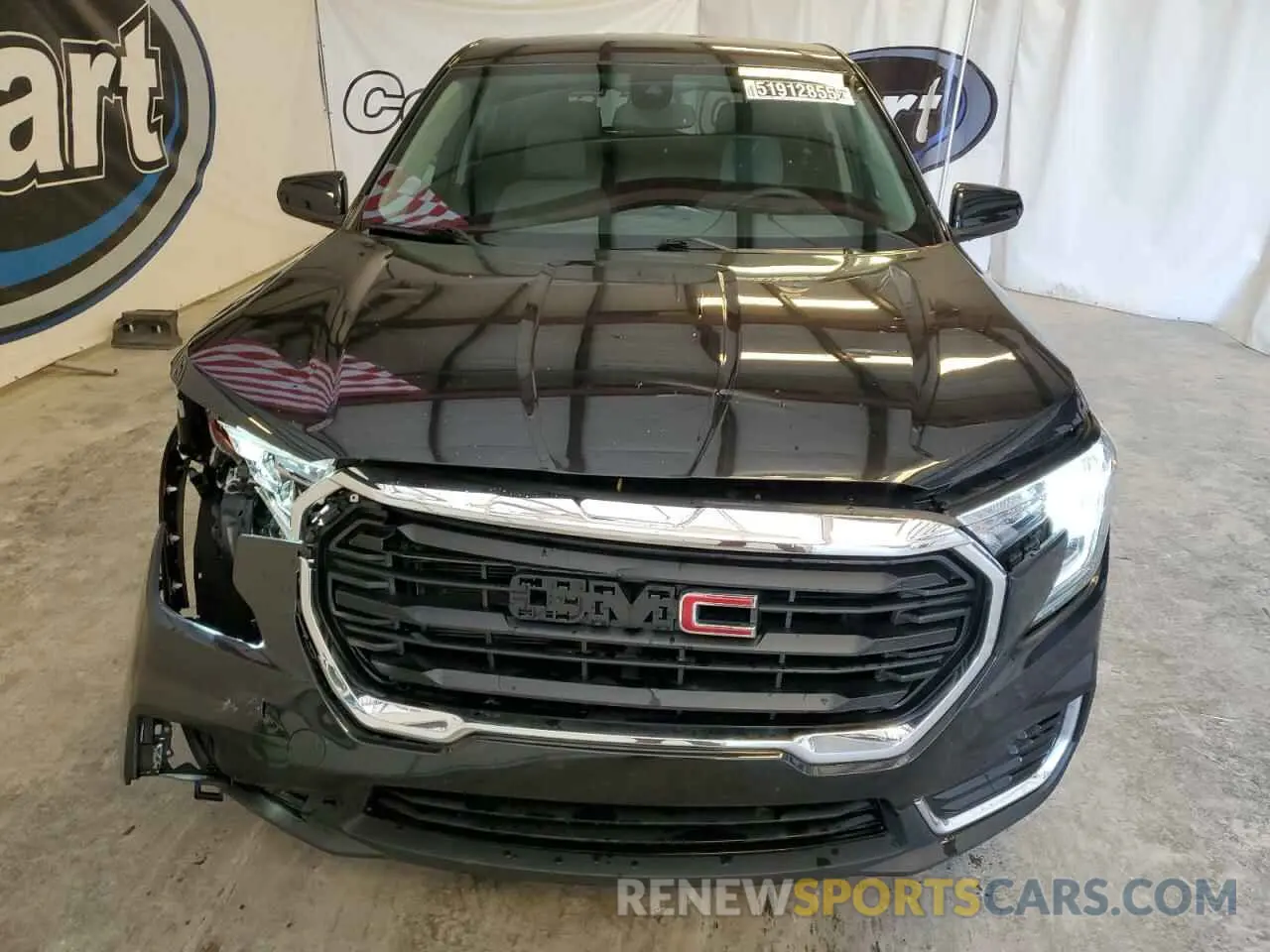 5 fotografías del automóvil dañado 3GKALTEV0NL149668 GMC TERRAIN 2022