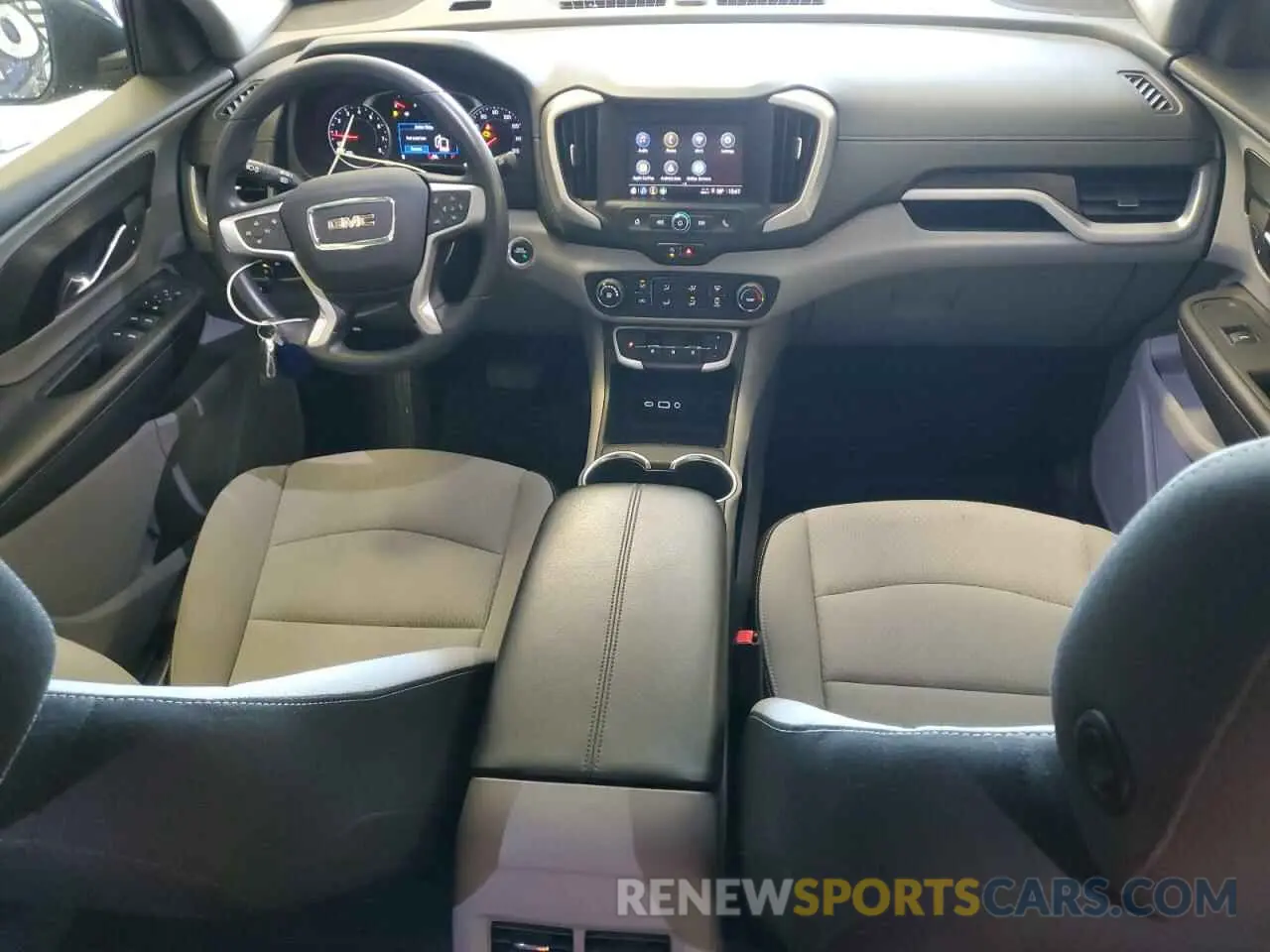 8 fotografías del automóvil dañado 3GKALTEV0NL149668 GMC TERRAIN 2022