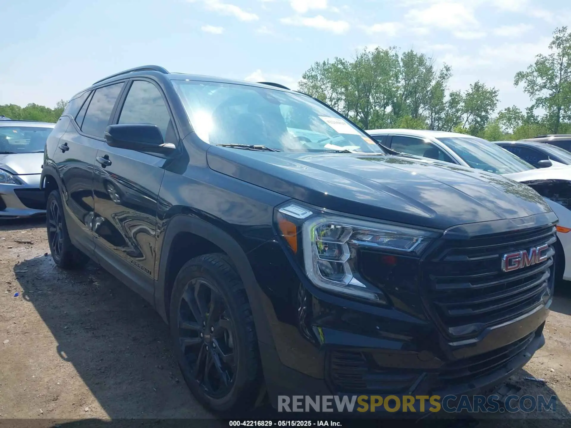 1 fotografías del automóvil dañado 3GKALTEV0NL206712 GMC TERRAIN 2022