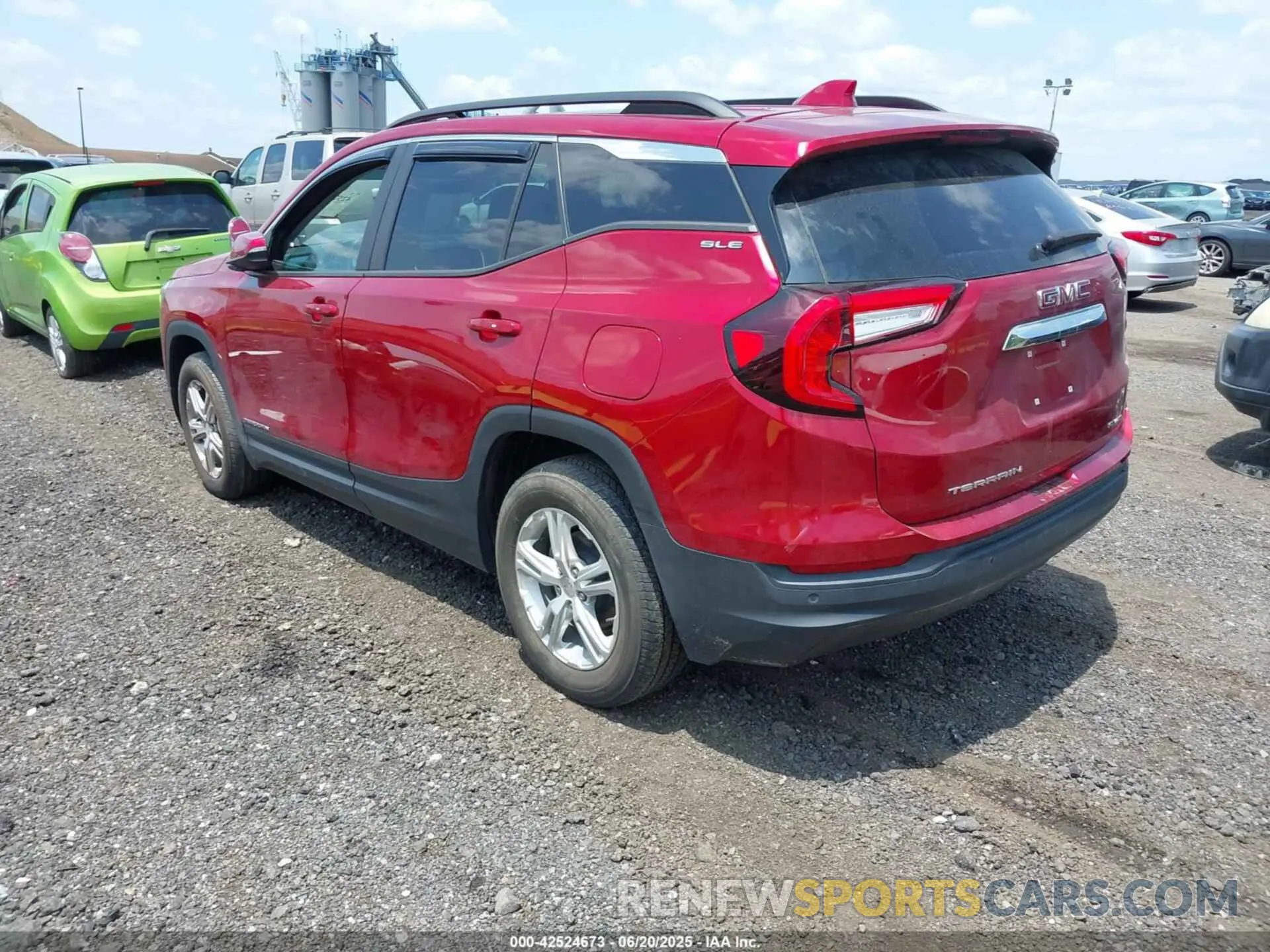 3 fotografías del automóvil dañado 3GKALTEV1NL117473 GMC TERRAIN 2022