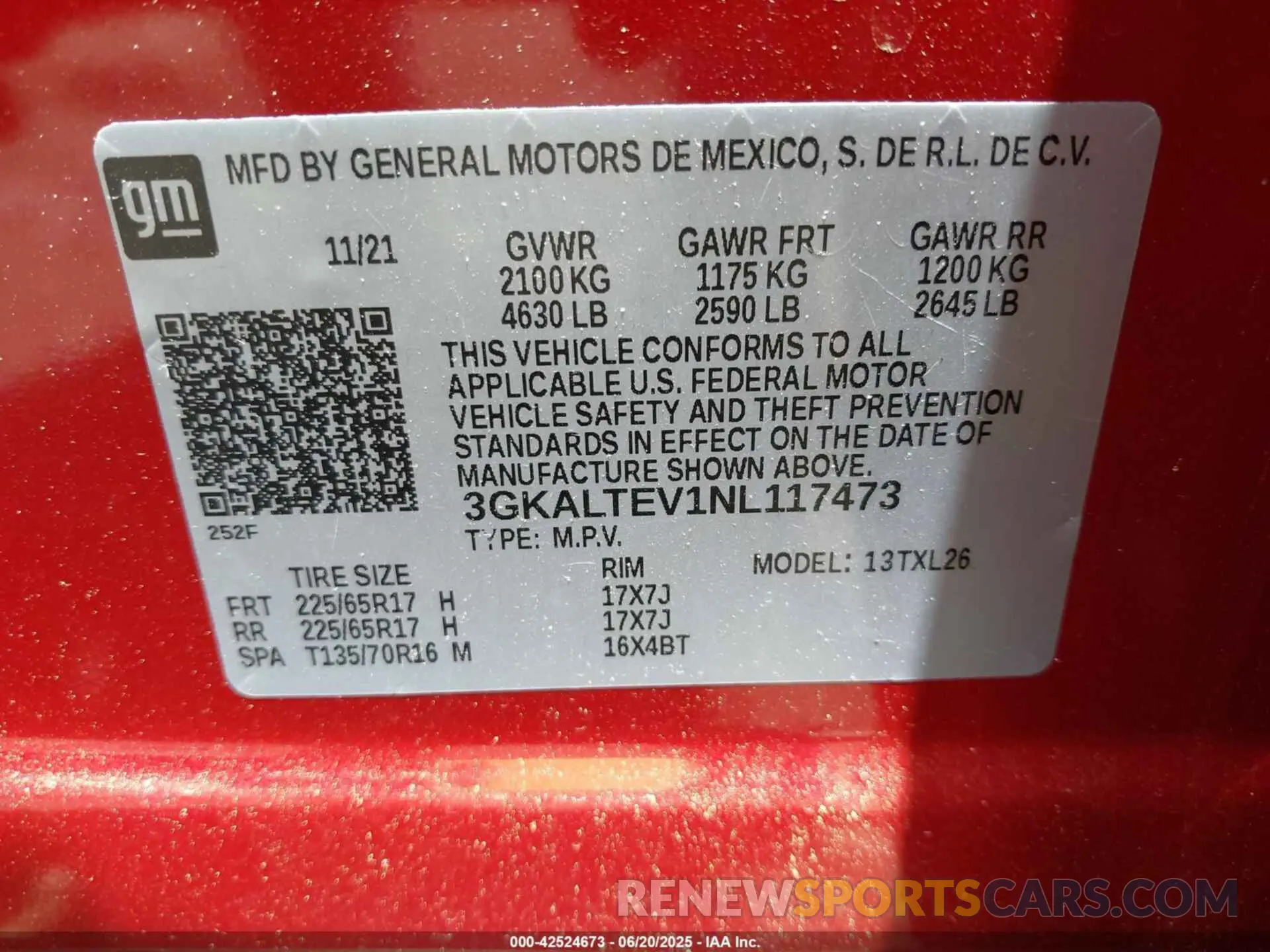 9 fotografías del automóvil dañado 3GKALTEV1NL117473 GMC TERRAIN 2022