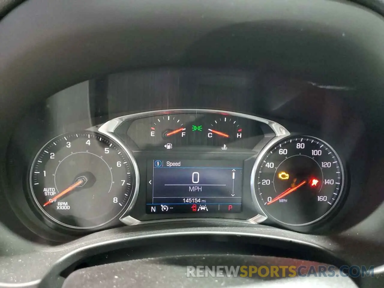 9 fotografías del automóvil dañado 3GKALTEV1NL178290 GMC TERRAIN 2022
