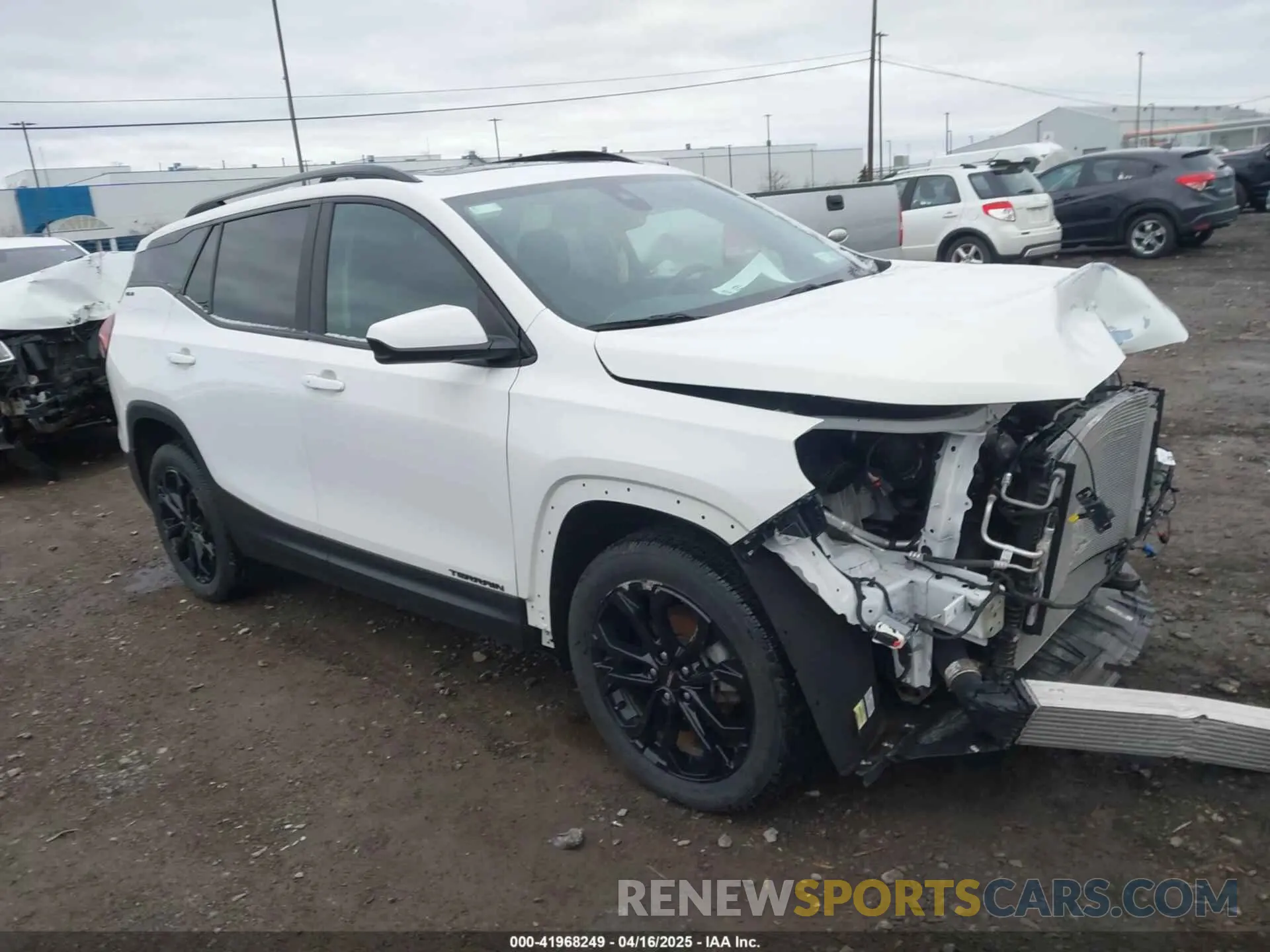 1 fotografías del automóvil dañado 3GKALTEV1NL185109 GMC TERRAIN 2022