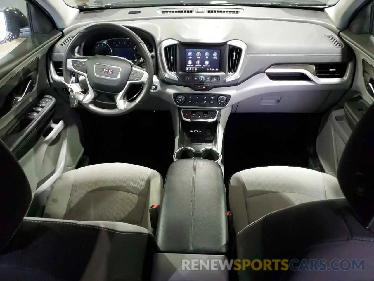 8 fotografías del automóvil dañado 3GKALTEV1NL233952 GMC TERRAIN 2022