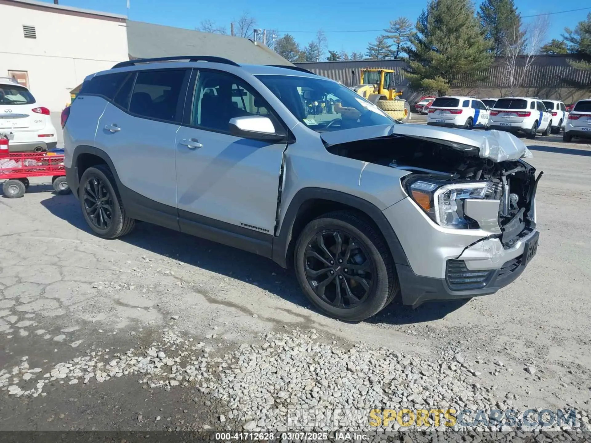 1 fotografías del automóvil dañado 3GKALTEV1NL261718 GMC TERRAIN 2022