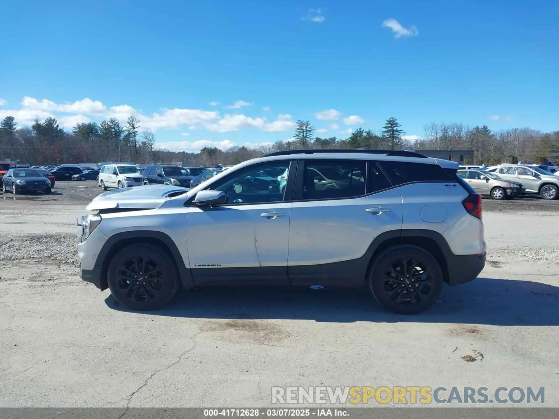 14 fotografías del automóvil dañado 3GKALTEV1NL261718 GMC TERRAIN 2022