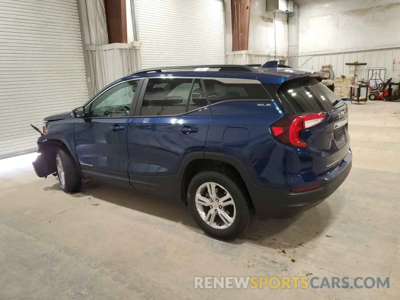 2 fotografías del automóvil dañado 3GKALTEV2NL122908 GMC TERRAIN 2022