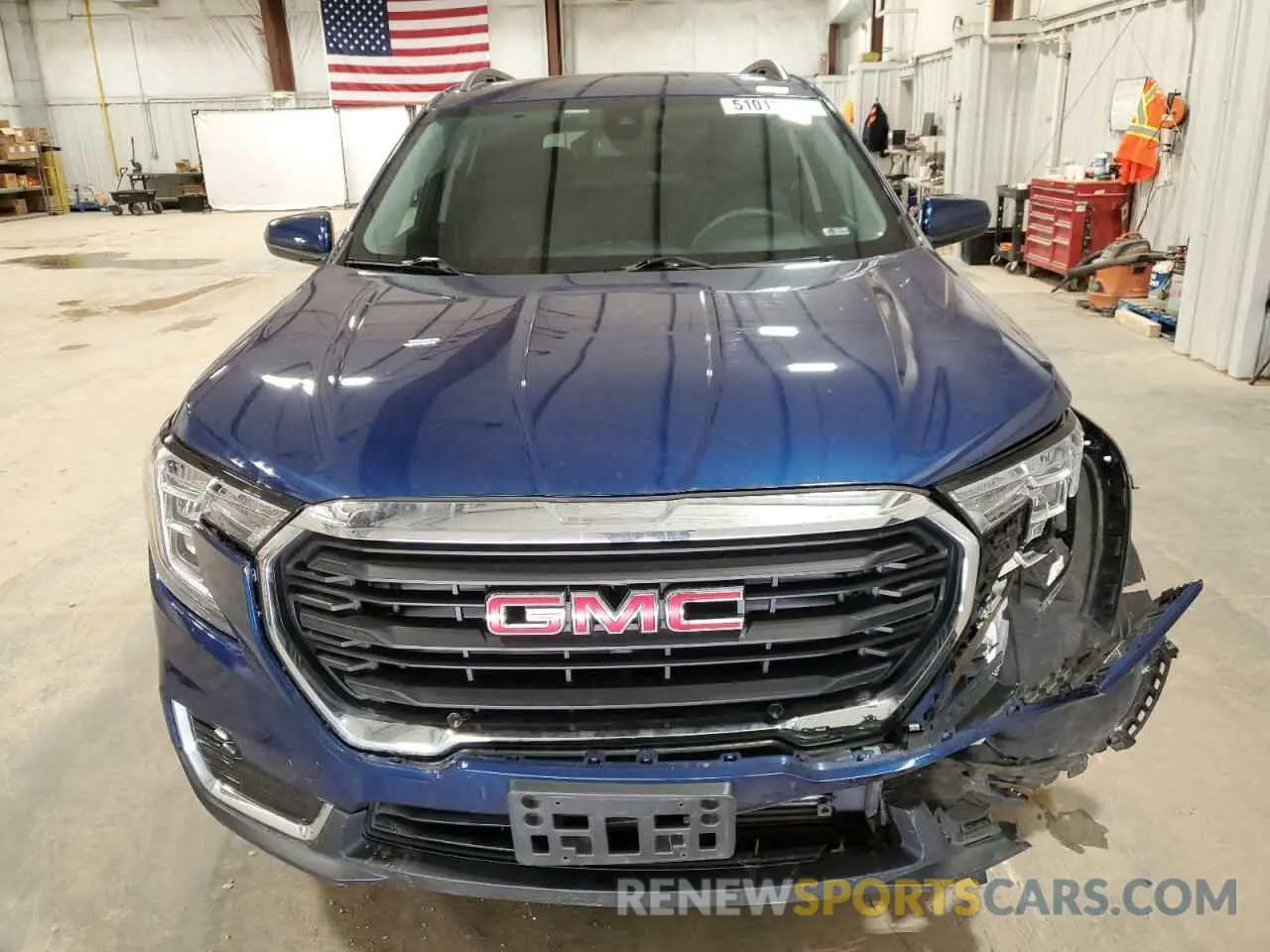 5 fotografías del automóvil dañado 3GKALTEV2NL122908 GMC TERRAIN 2022