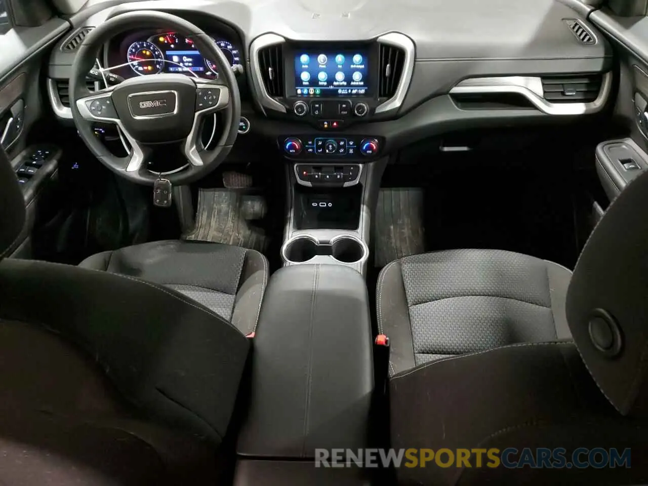 8 fotografías del automóvil dañado 3GKALTEV2NL122908 GMC TERRAIN 2022