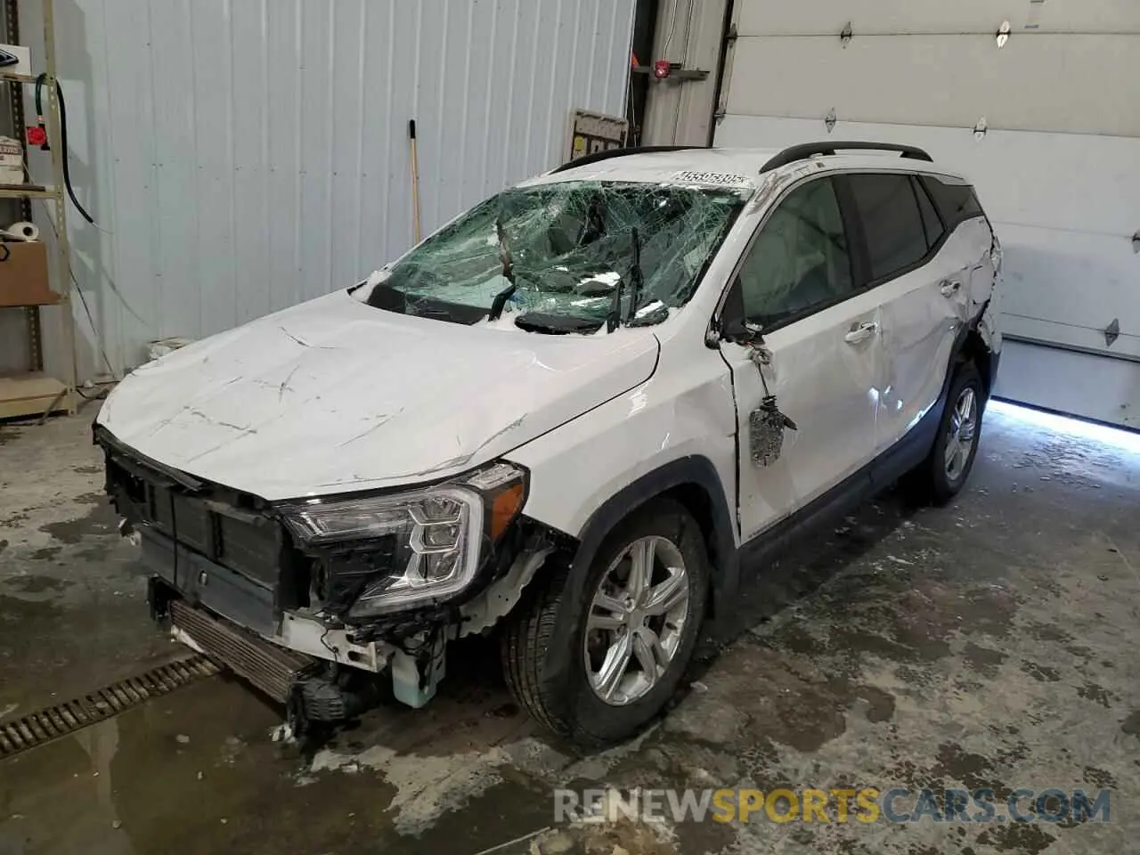 1 fotografías del automóvil dañado 3GKALTEV2NL127557 GMC TERRAIN 2022