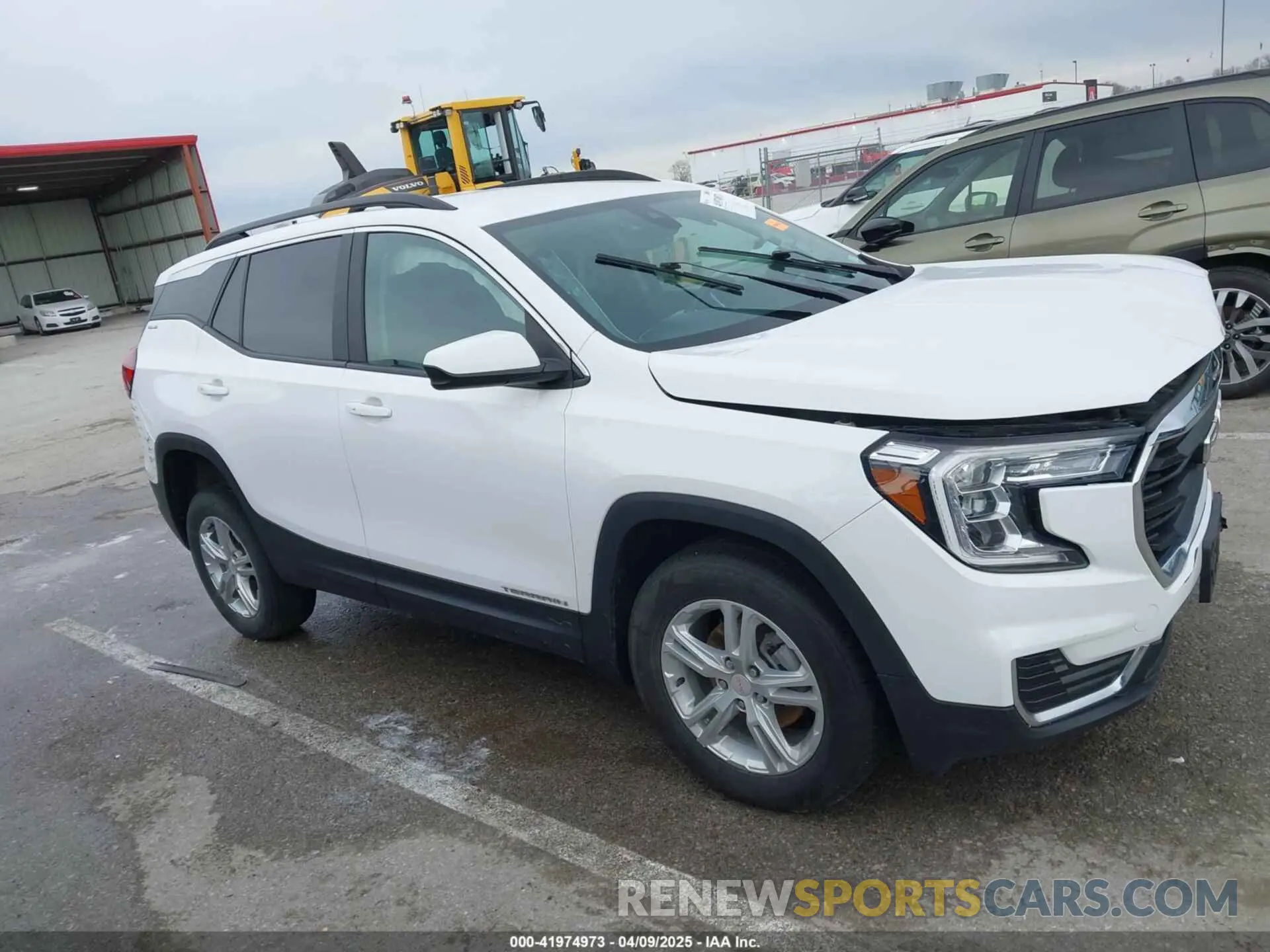 14 fotografías del automóvil dañado 3GKALTEV2NL139045 GMC TERRAIN 2022