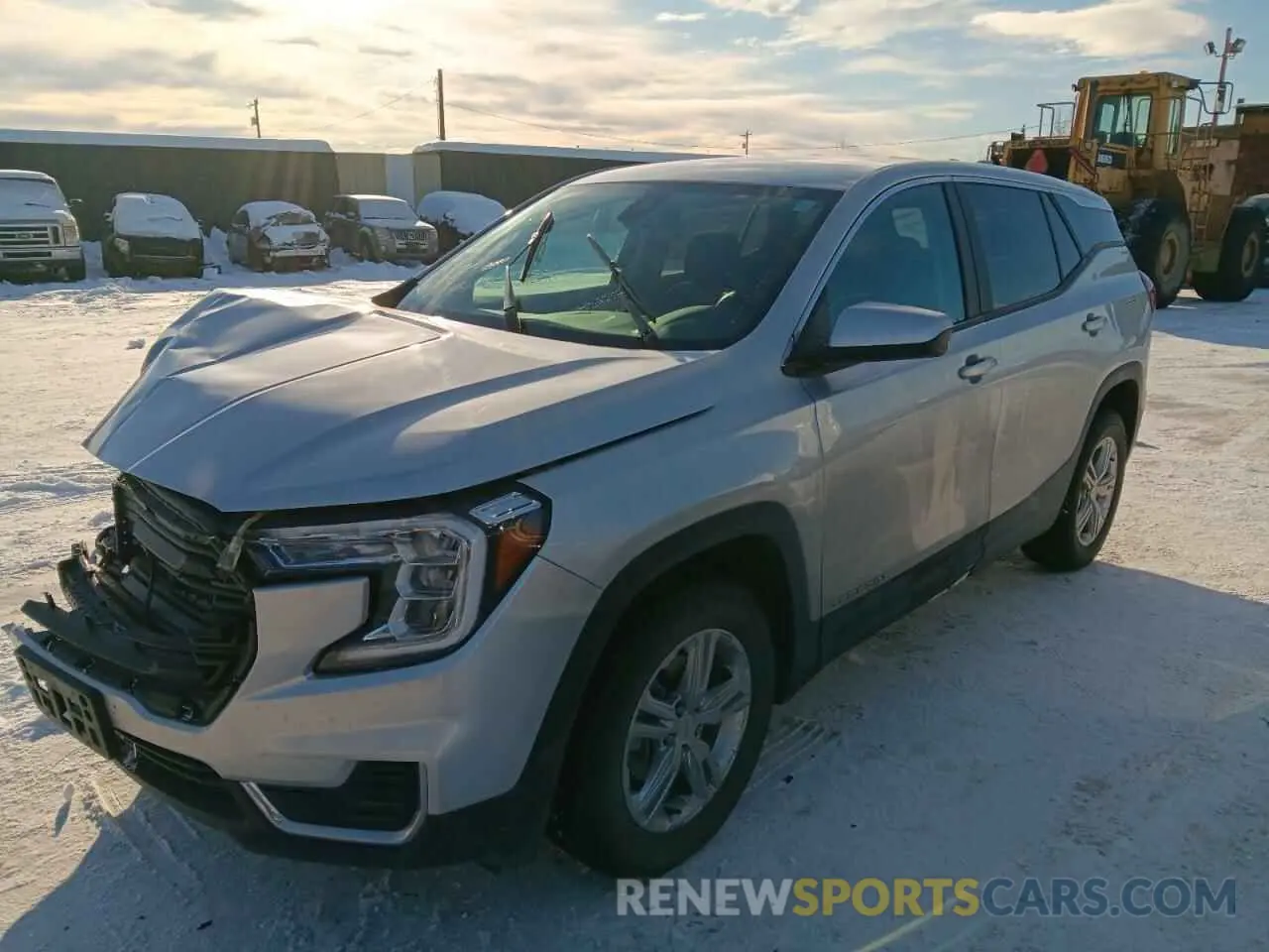 1 fotografías del automóvil dañado 3GKALTEV3NL142343 GMC TERRAIN 2022