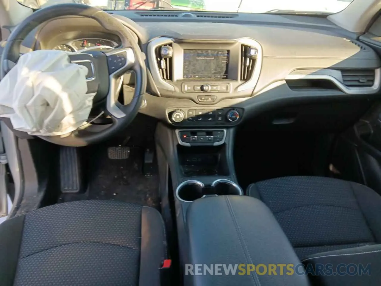 8 fotografías del automóvil dañado 3GKALTEV3NL142343 GMC TERRAIN 2022